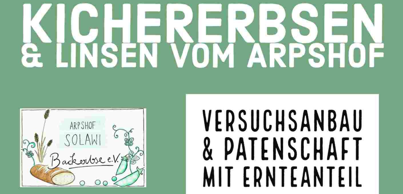Bioanbau von Leguminosen auf dem Arpshof