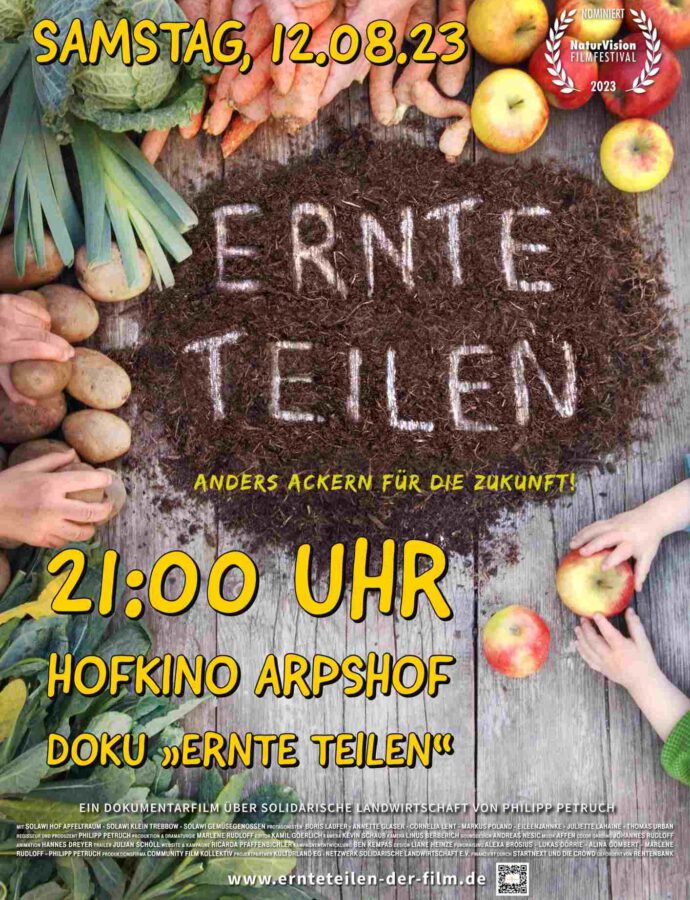 Hofkino ????️ „Ernte teilen“
