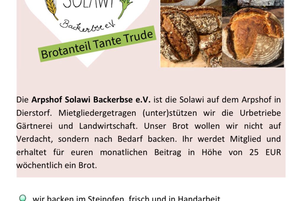 Brotanteil bei Tante Trude