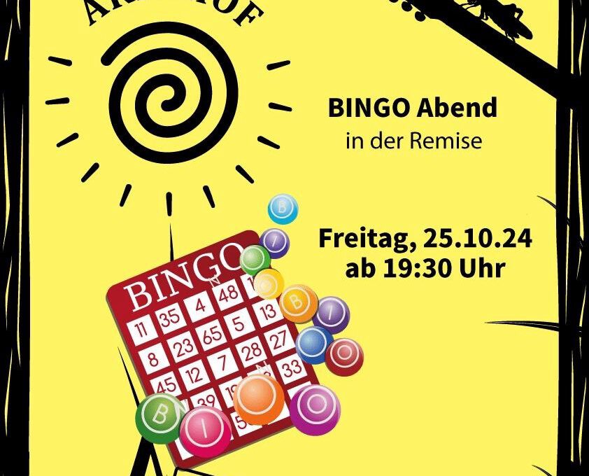 Bingo Abend 25.10.