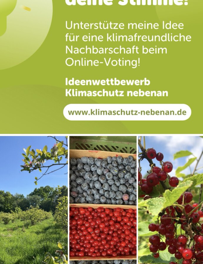Jetzt abstimmen und helfen bei der Anschaffung von Mähwerkzeug 💪