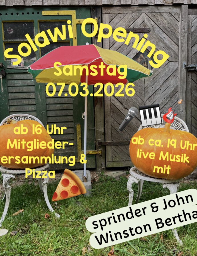 Solawi Opening 07.03.2026