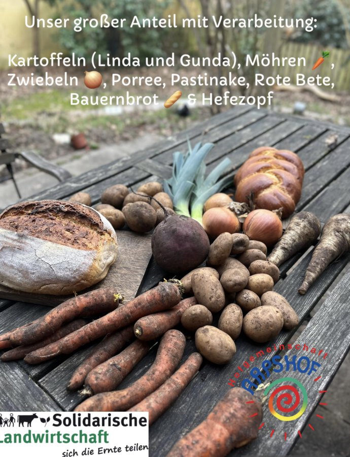 Ernteanteil KW11 👩‍🌾👨‍🌾